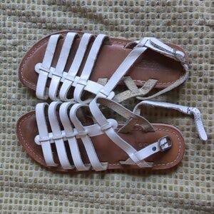 Monoprix leather sandals size 31